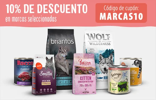 10% en marcas seleccionadas de alimentación