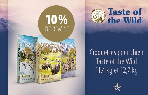 Taste of the Wild 10% de remise