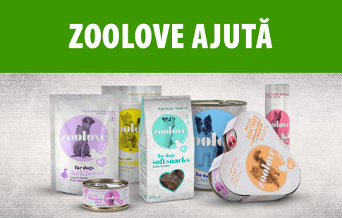 ❤️zoolove este o marcă zooplus concepută în scop caritabil, cu ajutorul căreia donăm unor organizații de protecție a animalelor, alese împreună cu voi, 10% din prețul de vânzare (fără TVA) al tuturor produselor zoolove vândute. 🐾