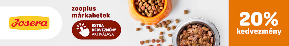 zooplus márkahetek - Josera akár 20% kedvezménnyel
