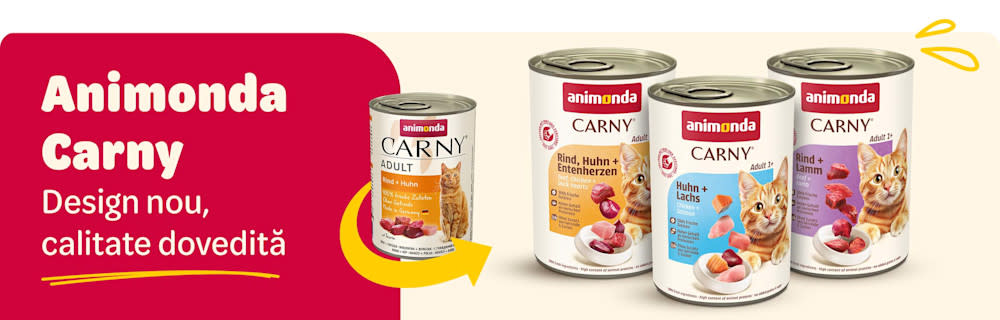 Animonda Carny. Design nou, calitate dovedită. 
