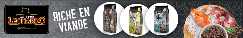 Croquettes Leonardo pour chat