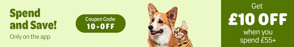 £10 off when you spend £55+, only on the app