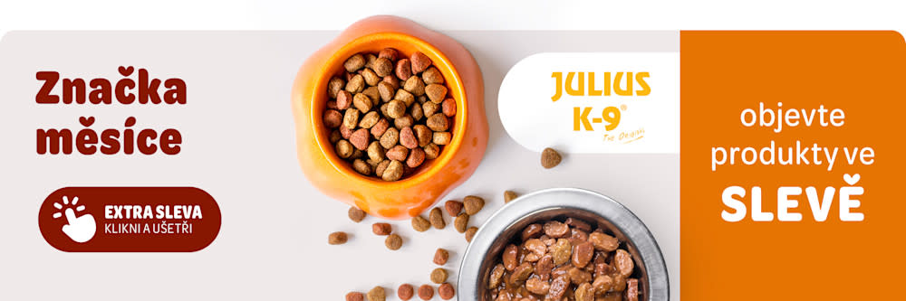 Značka měsice: Julius K-9. Objevte produkty ve slevě. Extra sleva - klikni a ušetři.
