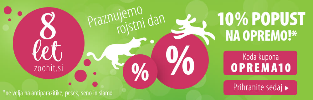 10% popust na opremo!