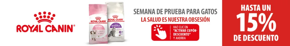 Royal Canin hasta 15 % de descuento en pienso y comida húmeda para gatos 