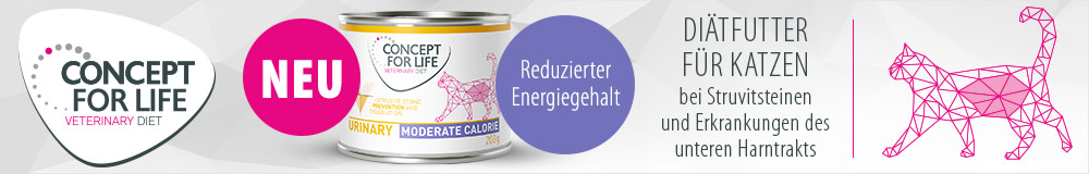 Concept for Life Vet Urinary Moderate Calorie wet food