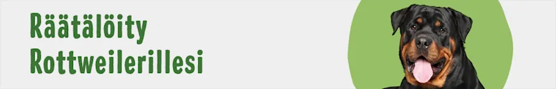 Räätälöityä koiranruokaa Rottweilerille | zooplus.fi