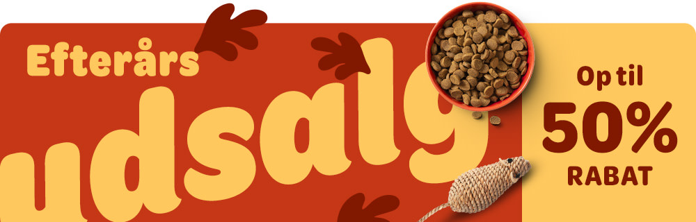 Efterårsudsalg - Op til 50% rabat