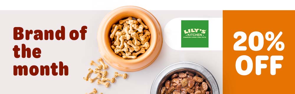 Brand of the month - 20% off Lily's Kitchen