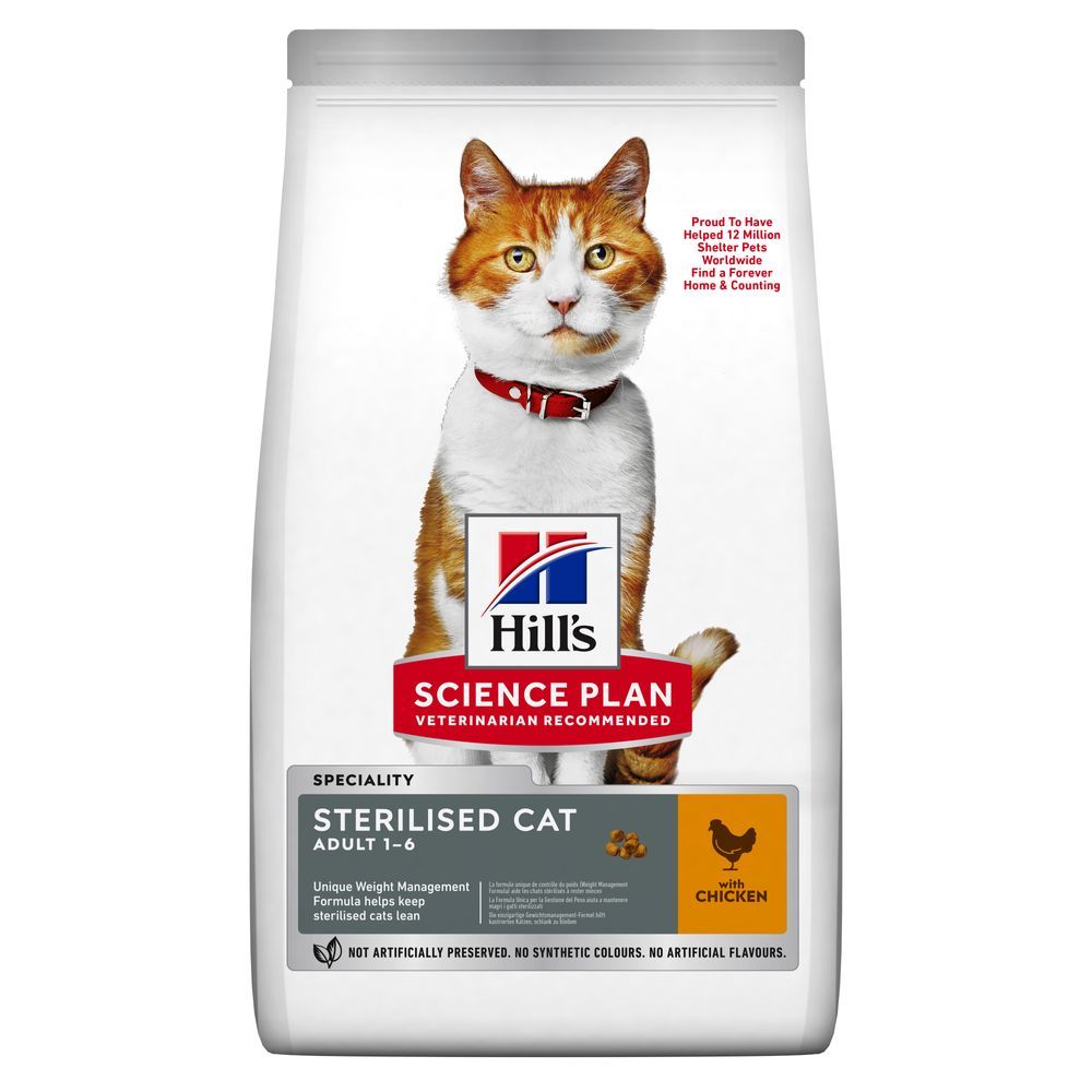 Hill's Science Plan Sterilised Cat Young Adult Chicken