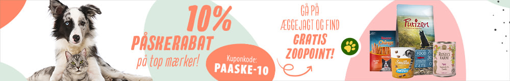 10% påskerabat på top mærker!