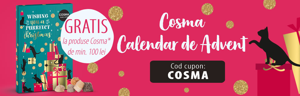 Cosma Calendar de advent pentru pisici