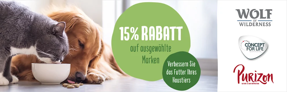 15% Rabatt auf ausgewählte Marken