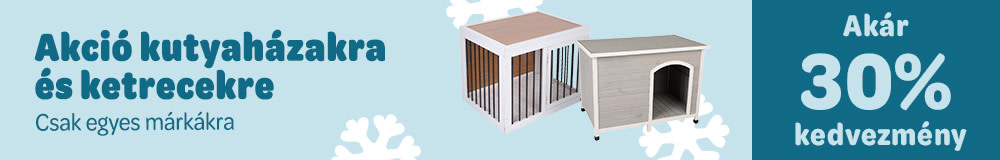 Akció kutyaházakra és ketrecekre - Akár 30% kedvezmény 