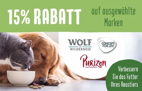 15% Rabatt auf ausgewählte Marken