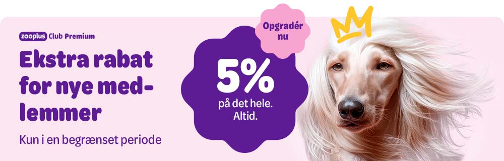 Opgrader til zooplus Club Premium og få en masse fordele