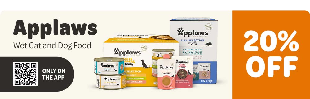 20% off Applaws Wet Food - only on the app