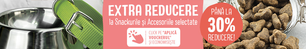 EXTRA REDUCERE la snackurile și accesoriile selectate!