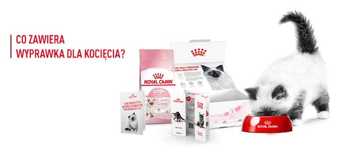 Zgarnij pakiet produktów dla kociąt od Royal Canin gratis!