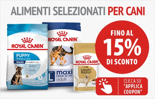 Royal Canin: Fino al 15% DI SCONTO!