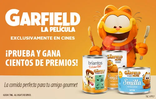 Garfield ¡Participa y gana cientos de premios!