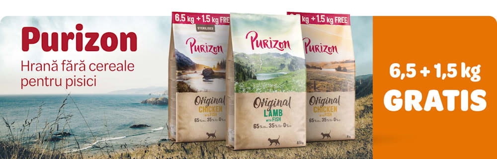 6,5+1,5KG GRATIS. Hrană fără cereale pentru pisici