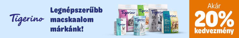 Tigerino akár 20% kedvezménnyel