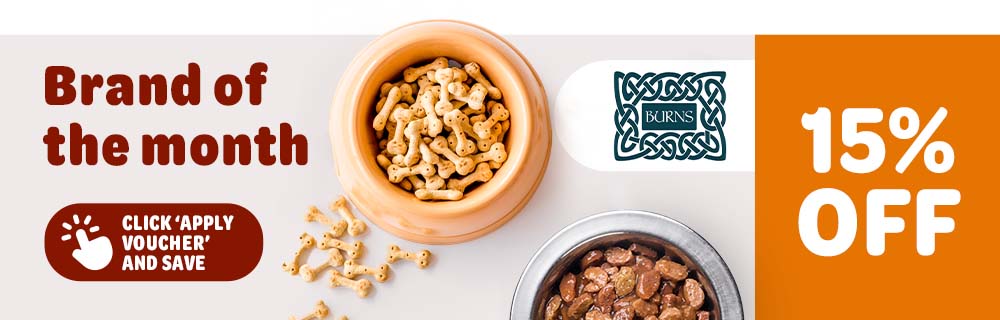 Brand of the month - 15% off Burns