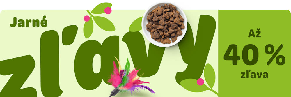 Jarné zľavy. Až 40 % zľava