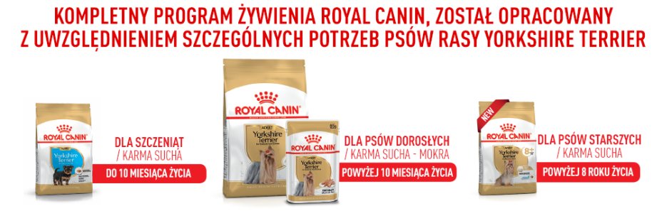 Wszystkie produkty Royal Canin Breed