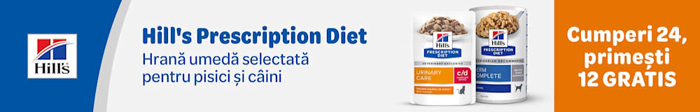 Cumpără acum 24 + 12 gratis Hill's Prescription Diet hrană umedă pentru câini și pisici