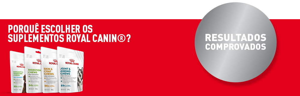 Porque deve escolher os Suplementos ROYAL CANIN® ?