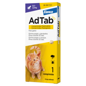 AdTab pastillas antiparasitarias para gatos