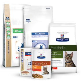 Aliments médicalisés & spécifiques pour chat