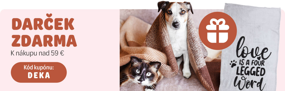 Darček zdarma k nákupu nad 59€. Kód kupónu: DEKA