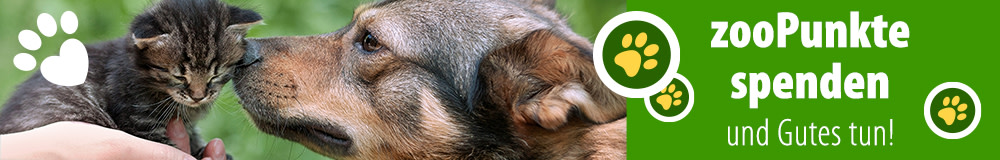 zooPunkte spenden und Tiere in Not unterstützen
