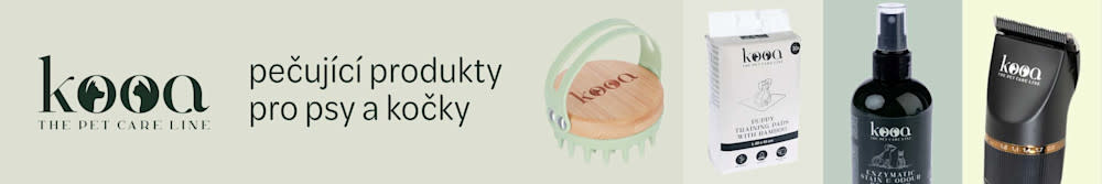 kooa - pečující produkty pro psy a kočky. K nabídce