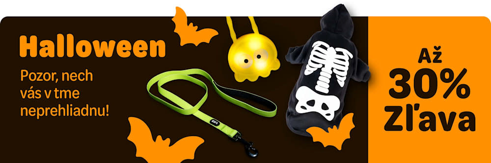 Halloween. Pozor, nech vás v tme neprehliadnu! Až 30% zľava