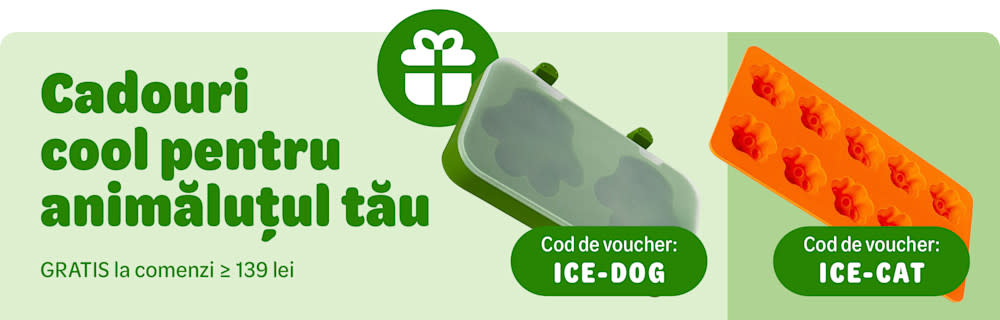Alege un cadou cool pentru animăluțul tău: forme de înghețată sau cuburi de gheață