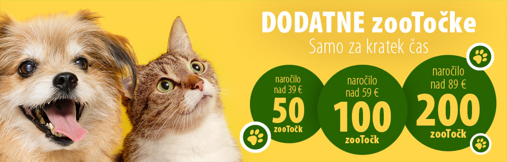 Dodatne zooTočke za vaše naročilo