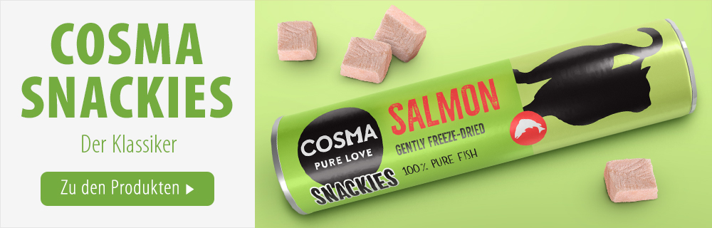 Cosma Snacks für Katzen - Pure Love ♥