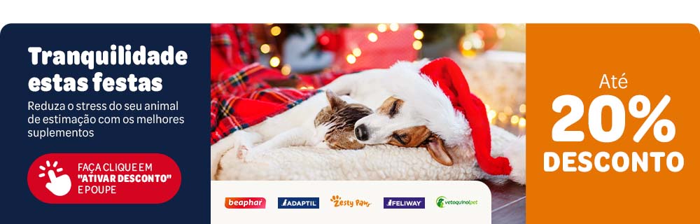 Até 20% de desconto em suplementos e vitaminas