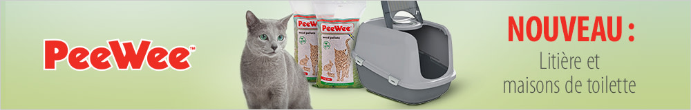 Litière et maisons de toilette PeeWee
