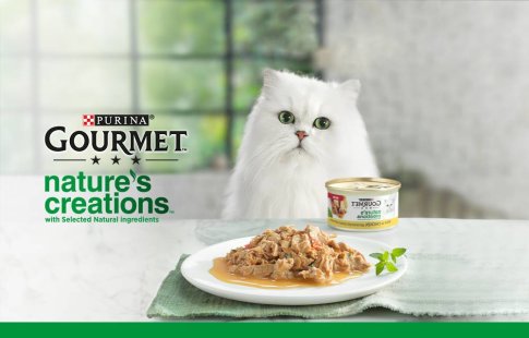 Découvrez la gamme Gourmet Nature's Creation pour chat sur votre animalerie en ligne zooplus