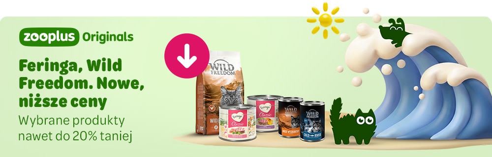 Obniżyliśmy ceny karm Wild Freedom i Feringa, oszczędzasz nawet do 20%