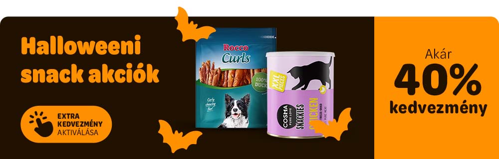 Halloweeni snack akciók