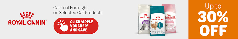 Up to 30% off Selected Royal Canin Dry Food