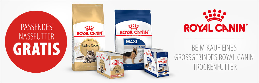 Royal Canin Nassfutter gratis testen!