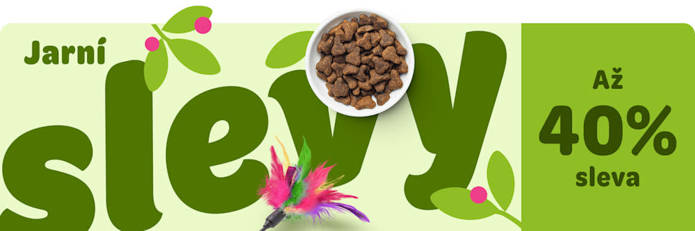 Jarní slevy. Až 40% sleva